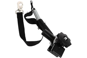 HOMOYOYO Bike Trailer Hitch Portable Bike Trailer Attachment Bike Trailer Coupler for Wide Range of Bicycle Carriers Trailer Sizes Models Styles Pet Black