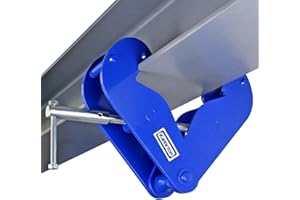 KARRYTON Beam Clamp 6600LB/3Ton,for Lifting & Rigging, 3.1-12.6Inch Beam Flange Width I-Beam Lifting Clamp Heavy-Duty Lifting with Hoist for Construction,Industrial,Home and Garage