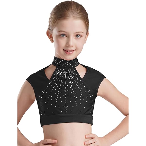 トップス YILON Ange ballerina tops Amazon.com: Linjinx Kids Girls Sleeveless Turtleneck Dance