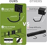 Housolution 48Inch Wall Bike Storage Rack 6 Bikes 5 Helmets Heavy Duty view 2