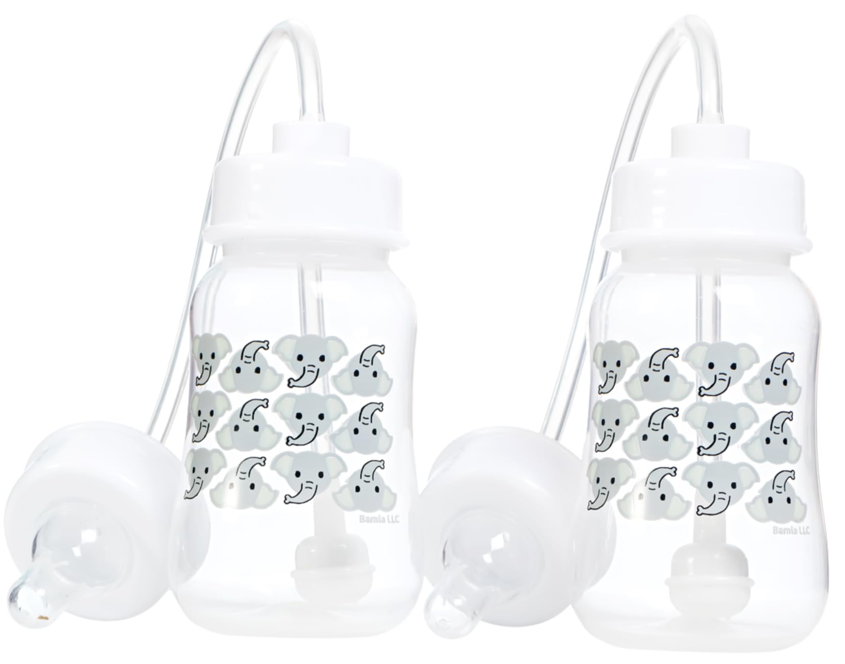 Hands-Free Baby Bottle Anti-Colic Self Feeding Baby Bottle With