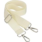 PATIKIL Purse Strap Replacement 1 Inch, Adjustable Wide Shoulder Strap Crossbody Bag Strap Belt for Canvas Bag Handbag Guitar, Beige