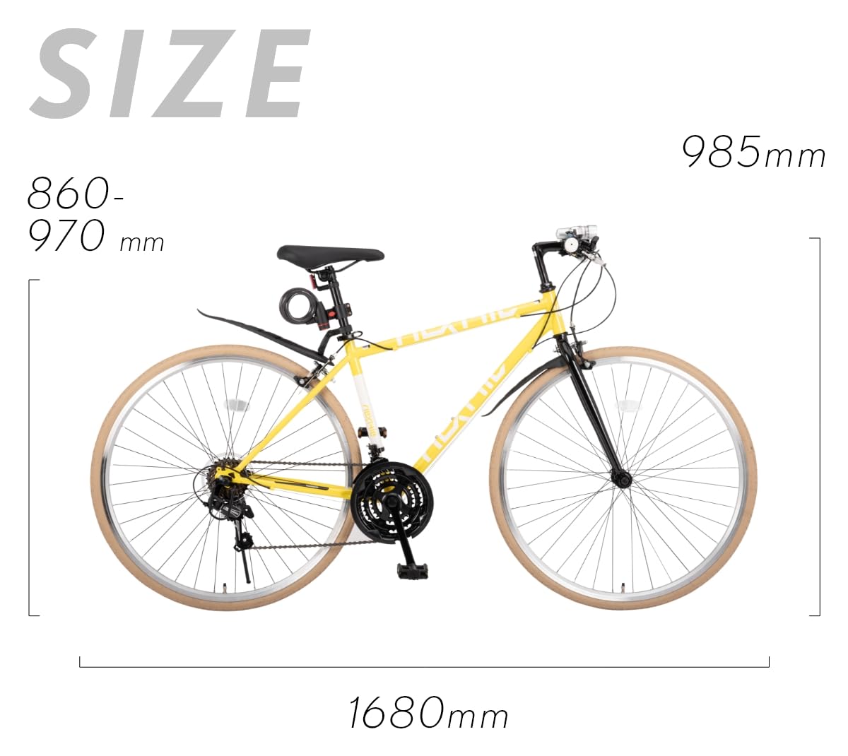 Mua NEXTYLE NX-7021 Cross Bike, 700C Bicycle, 27-Inch Equivalent 