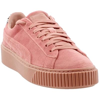 puma velvet platform shoes