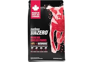 Nutrience Grain Free Subzero Dog Food, 10 kg (22 lbs), Canadian Prairie Red Formula, Dry Dog Food, High Protein Kibble, Nourr