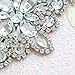 Rhinestone Applique hand Crystal Bridal Applique for Wedding Bridesmaid Dress belt Decoration or Headpieces Garters