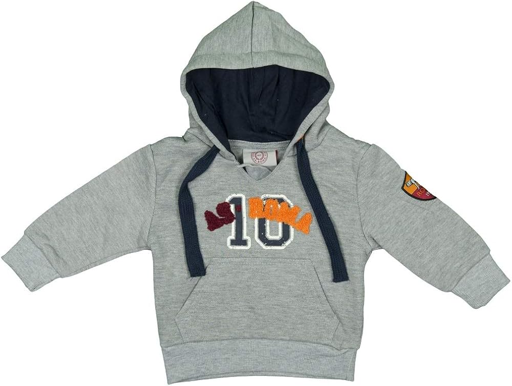 AS Roma Felpa Neonato R13202 lencicol Abbigliamento Felpe con cappuccio
