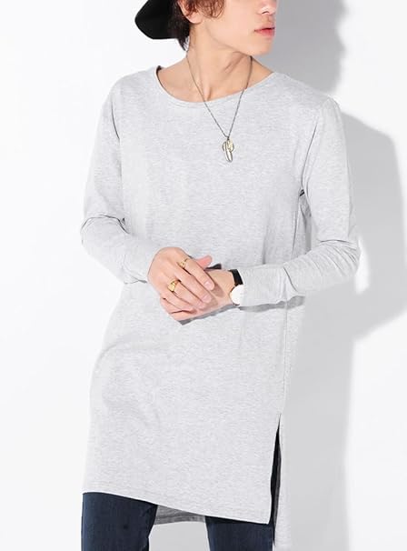 Jack Port ジャックポート ゆったり ロング丈 カットソー Amazon