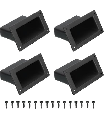 2 Pcs Remplacement De Poignée Du Haut-parleur Transport Des Enceintes