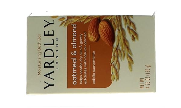 YARDLEY OATMEAL ALMOND BATH BAR 4OZ –