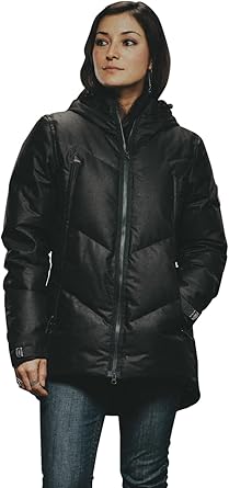 coat with patch on arm