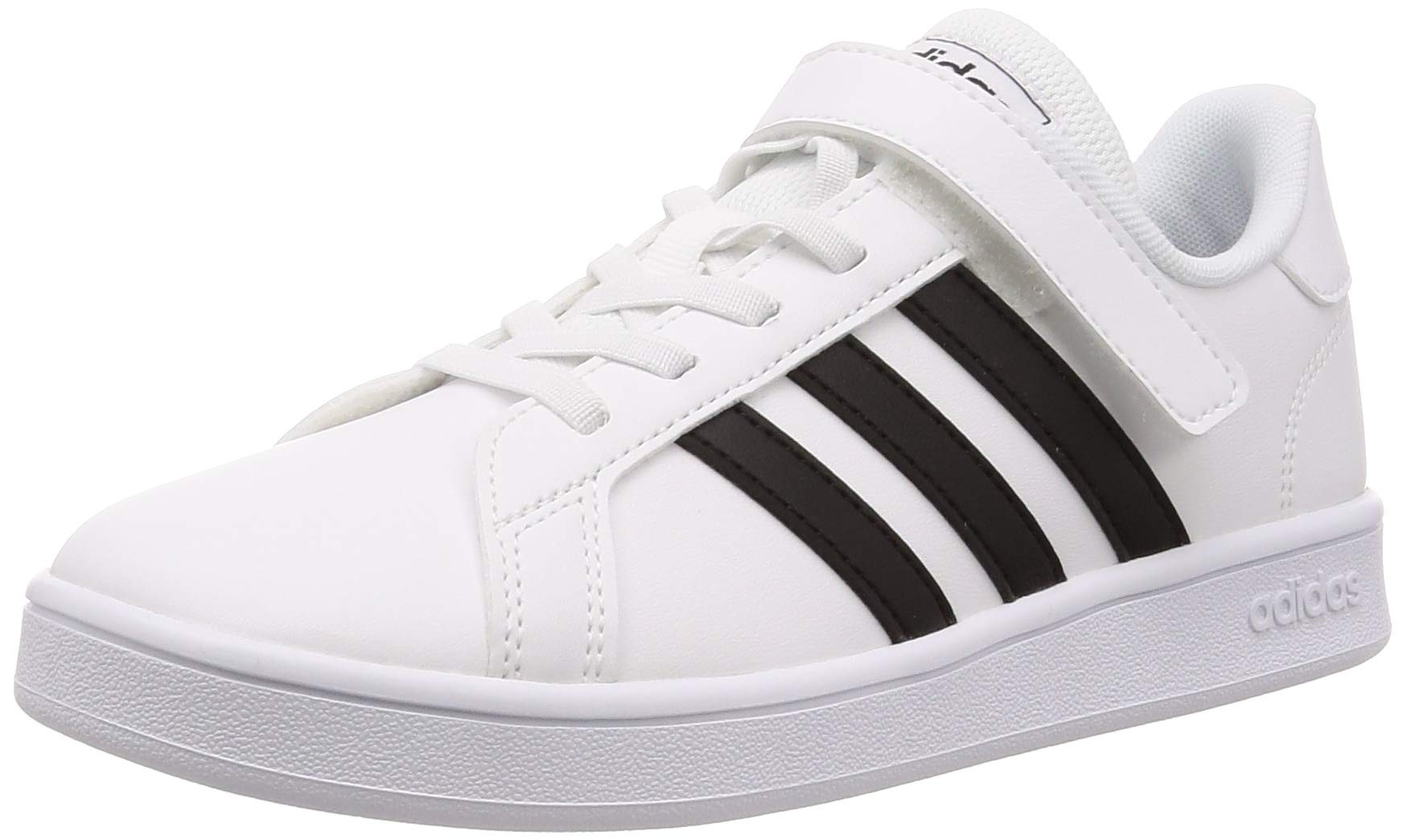 adidas Kids Shoes Running Fashion Trainers School Grant Court 70s Unisex (34 EU - UK 2 - US 2.5)