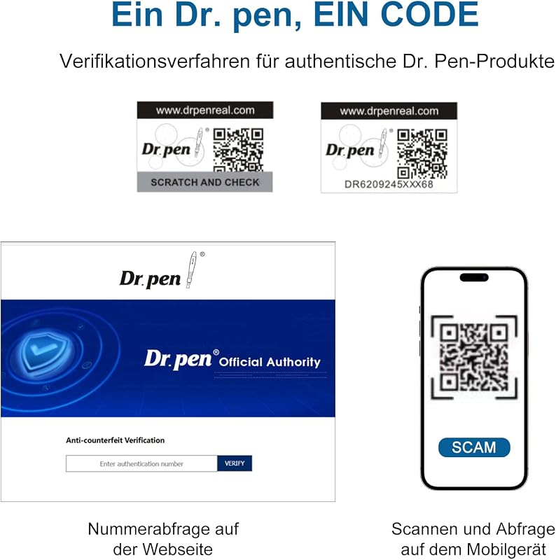 Dr. pen Ultima M8S Professionelle Microneedling Pen für Profis & Zuhause