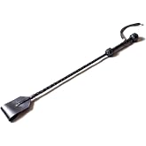 MarquiseDeBliss Genuine Leather Handcrafted Riding Crop - 20" or 29" Riding Accessory - Premium and Gentle Crops for Horses