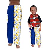 Paradise Towelwear Towel Pants for Swimmers – Lemons - Cotton Terry Towel Pants – Beach Coverup – Resort Wear – Swim wear