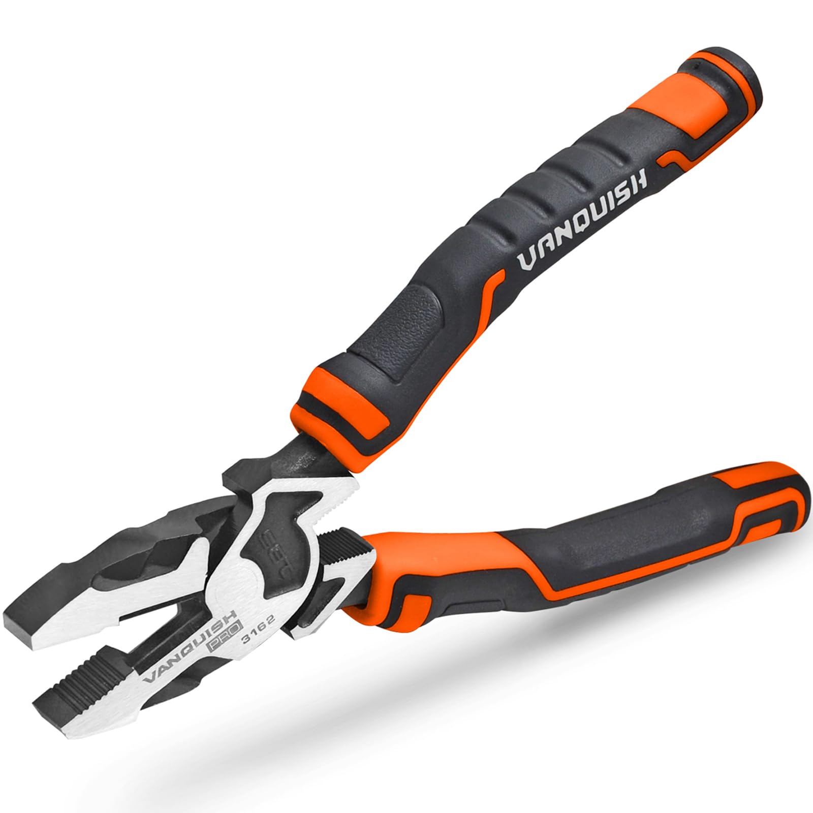 VANQUISH 3162 High-Leverage Linesman Pliers - 7"/ 175mm