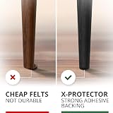 X-Protector Felt Furniture Pads 235 pcs Premium Floor Protection Brown/Black view 4
