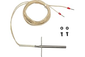 WAITCOOK 2 inch Rtd Temperature Sensor Replacement Parts KIT0225 for Traeger PTG & Scout Portable Pellet Grill
