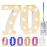 Pooqla 70th Birthday Decorations for Her Him, 35
