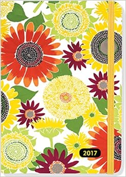 2017 Sunflower Garden Weekly Planner (16-Month Engagement Calendar), by Peter Pauper Press