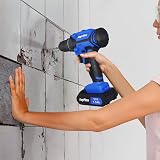 Qimu 21V Cordless Drill Set 25+1 Torque 2-Speed 40NM Battery Fast Charger Case view 2