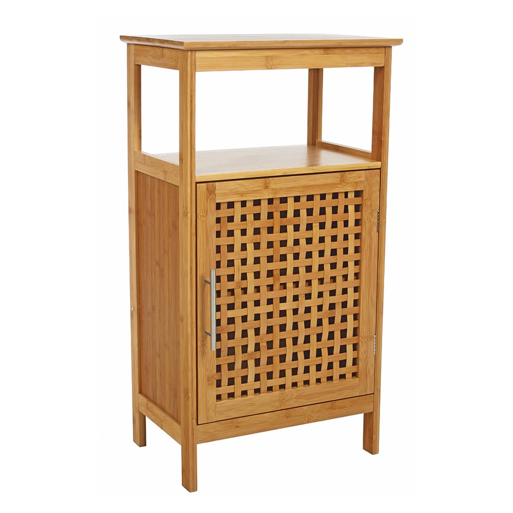 meuble salle de bain bambou