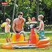 Ginzick Inflatable Super Fun Pirate Ship Spray Kiddie Pool