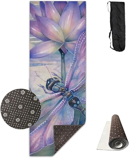 dragonfly yoga mat