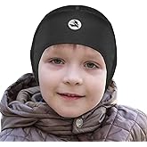 EMPIRELION Kids Thermal Helmet Liner Skull caps Lightweight Youth Sports Running Beanie Cover Ears Boy Girl