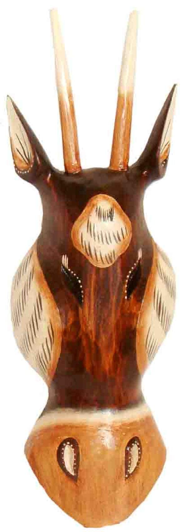 Antelope Mask 30 CM Wooden Mask Bali