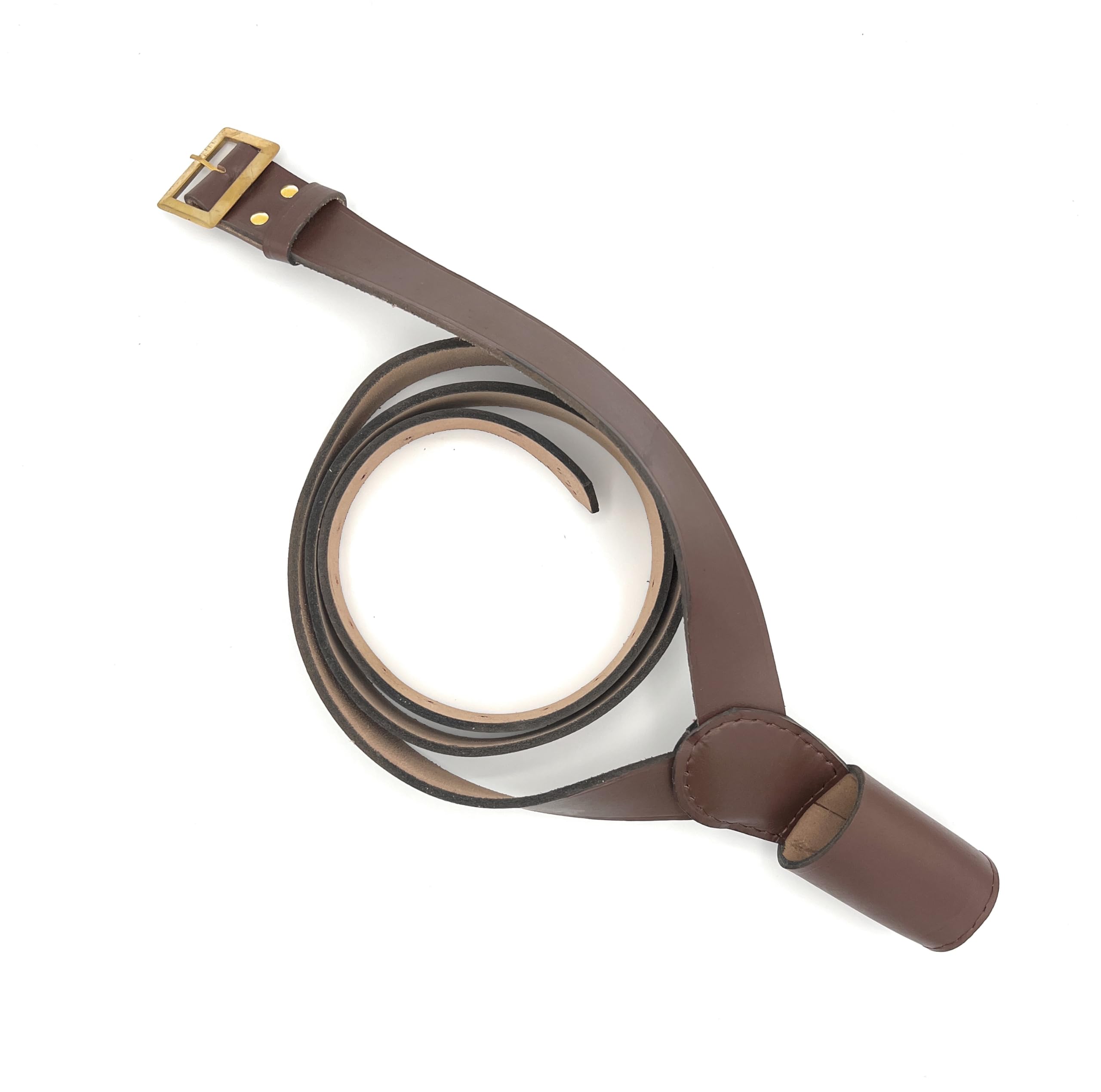 Uniform Store London Cross Belt,Flag Carrier,Belt Flag Holder,Brown Left Shoulder Size 76 Inch