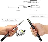 Lixada Pen Fishing Rod Reel Combo 1M / 1.4M / 1.6M / 1.8M / 2.1M view 7