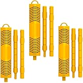 Joepoe SPA Mineral Sticks for Hot Tub, Hot Tub Stick with 4 Months Lifetime Universal for Spas & Pools, Filter Cartridge Keeps Spa Water Crystal Clear (Yellow,3-Pack)