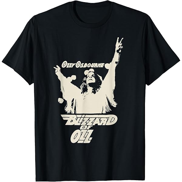 Amazon.com: Ozzy Osbourne Saint Ozz T-Shirt : Clothing, Shoes