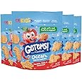 Get'ems! from Gerber Pumpkin, Apple & Cinnamon Ocean World Cookies, Kids Snack Made with Real Veggies & Fruits, Iron & Vitamin E - 4 pack