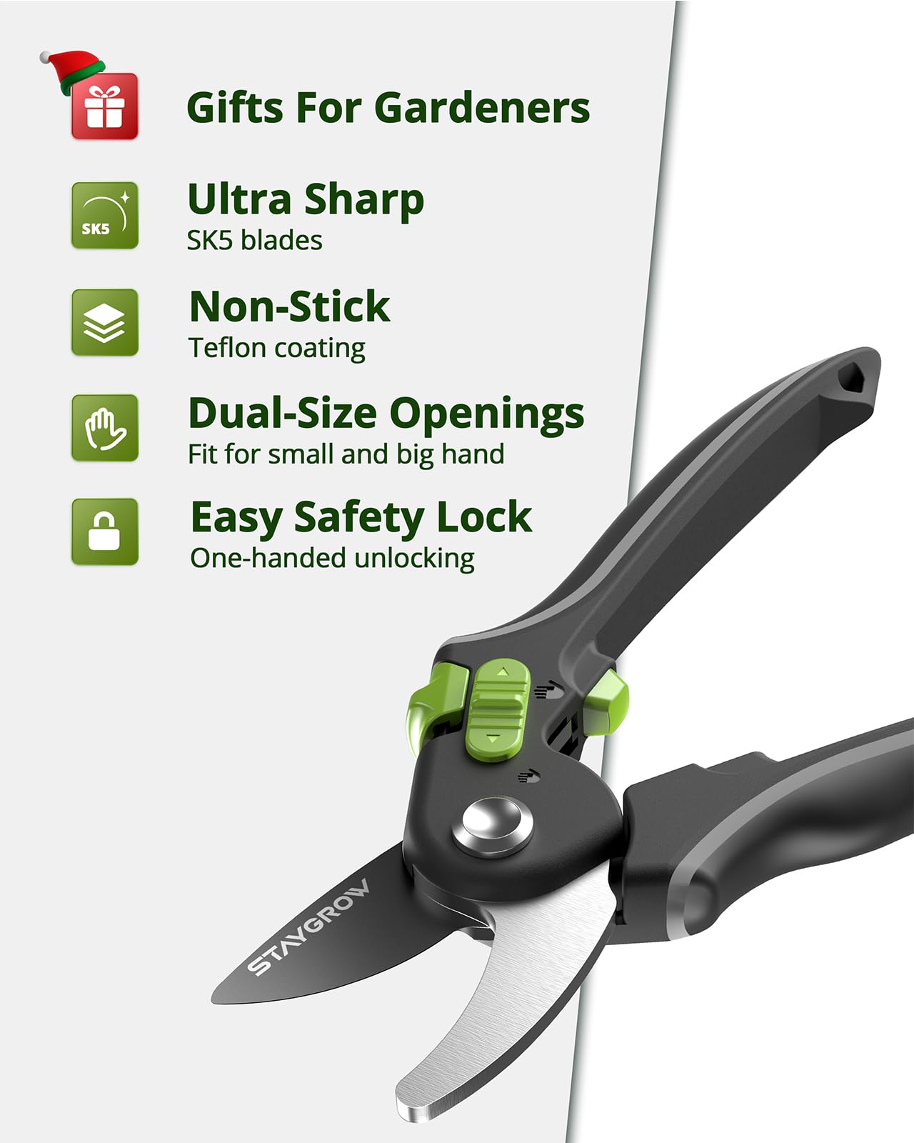 Pruning Shears for Gardening - 8.5