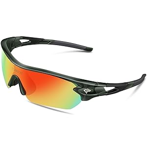 TOREGE Polarized Sports Sunglasses