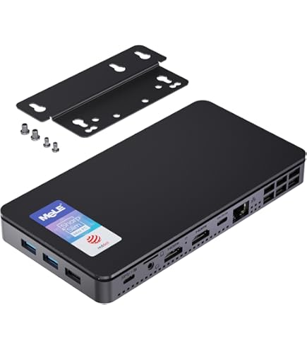 MeLE Mini PC Slim Core I5 12450H (8C/12T, Up To 4.4GHz