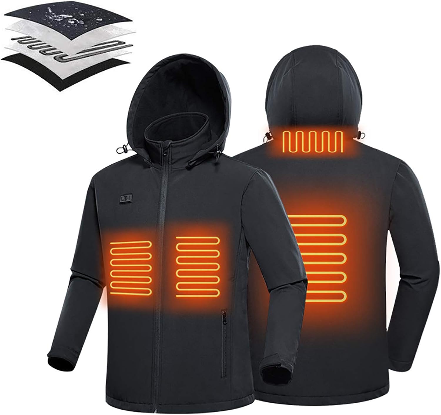 Kinder Heizjacke Mit USB-Anschluss - 3 Stufen, Kapuze & Extra Warm