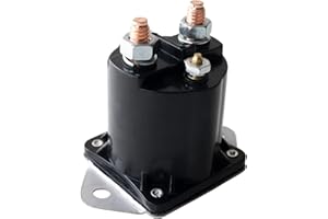 Annolai 12V Golf Cart Solenoid Club Car Starter Solenoid 1992 1996 for 1984 Newer Club Car DS Precedent Replace 1013609 1012275 240-20013 435-154 1999 2001 Club Car DS Parts 12V
