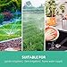 Hurbo 1.6HP Portable Stainless Steel Lawn Sprinkling Pump Water Pump Shallow Well Pump for Garden Irrigation and Pressure Booster