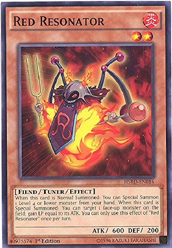 Yu-Gi-Oh! - Red Resonator (HSRD-EN016) - High-Speed Riders - 1st Edition - Common