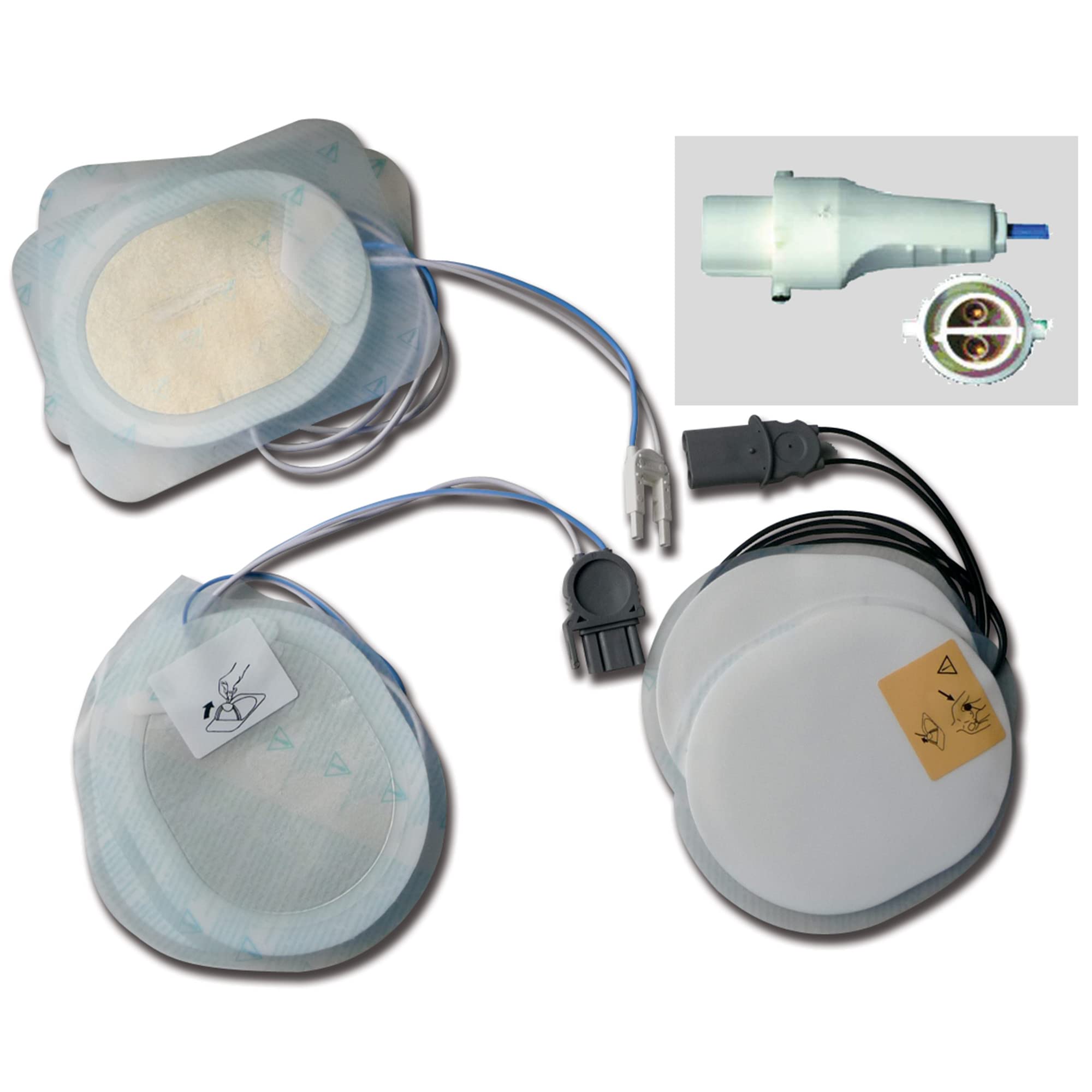 GIMA 33577 Disposable Pad, Compatible for AGILENT, HP, LAERDAL Defibrillator