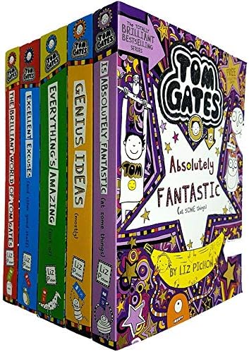 Tom Gates 絵本 10冊セット Tom Gates Series 2 & 3: 10 Books Collection Set By Liz Pichon