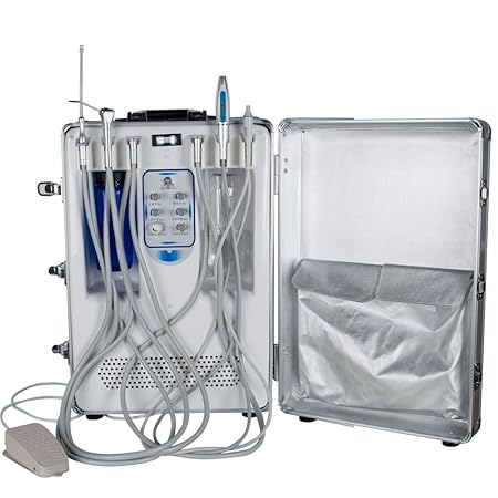 Careshine Portable All-in-One Liefereinheit mit LED-Polymerisationslampe Ultraschall-Scaler Schleifmaschine