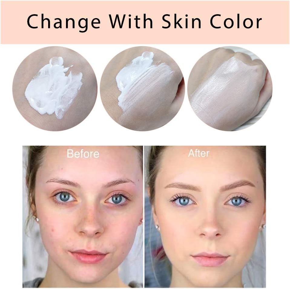 Flawless Colour Changing Foundation Makeup Base Warm Skin Tone Nude Face Moisturizing Liquid Cover Concealer Universal Shade for ALL Skin Makeup - Image 5
