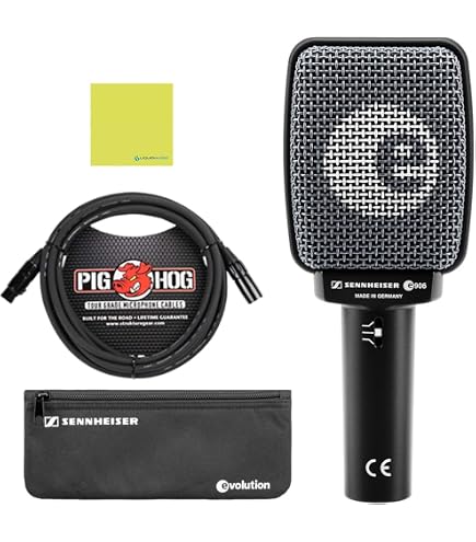 Amazon.com: Sennheiser E906 Instrument Microphone Bundle with Amp