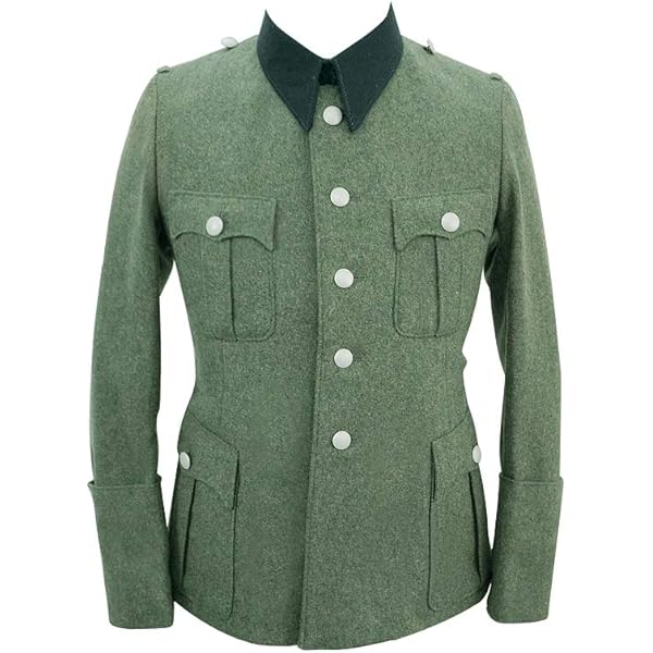 Amazon.com: militaryharbor WW2 WWII German M40 Elite EM Field Wool