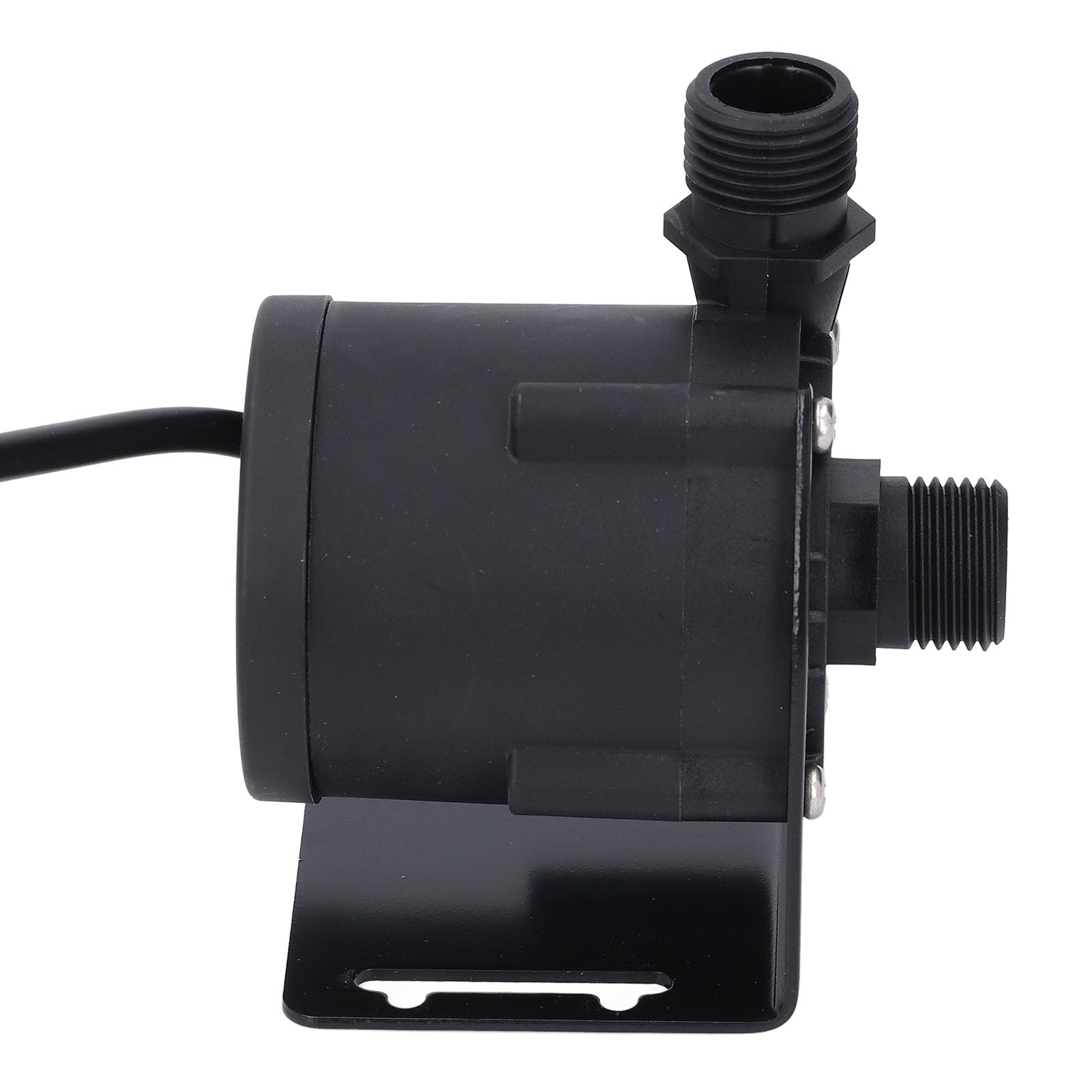 24V DC Water Pump,24L/Min 48W Small Brushless Water Pump with 2 G1/2 External Threaded Interfaces for Fountain,Fish Pond,Aquarium
