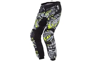 O'NEAL Oneal 2021 Youth Element Attack Pants - Black/Hi-Viz - Youth 26
